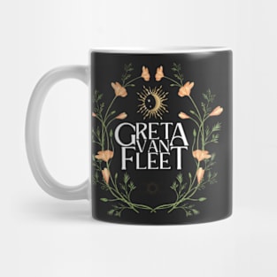 Greeta van fleet7 2 Greta Van Fleet Shirt, Retro Musical Shirt, Greta Van Fleet Rock Band Shirt, Boho Vintage Musician Shirt, Retro Greta Van Fleet T-shirt Tee Mug